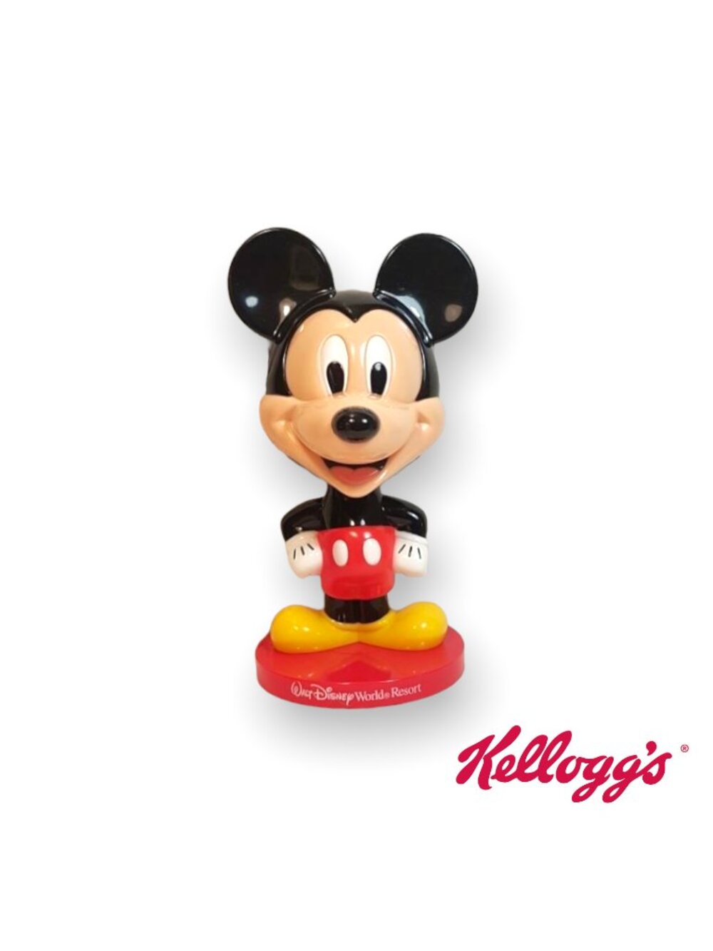 Mickey Mouse Bobblehead Disney World 2002 Kellogg's Keebler Promo 8.5"